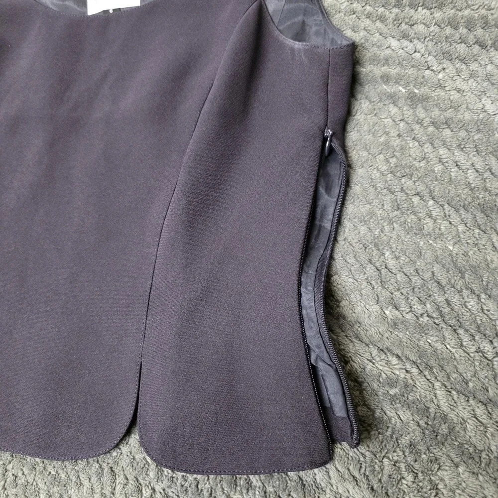 Albert Nipon Plum Purple Skirt Suit Set‎ 3 Pc, Sz 6, Corpcore Career Office, EUC